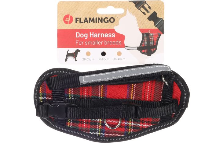 Flamingo Harness Eeny Meeny Red