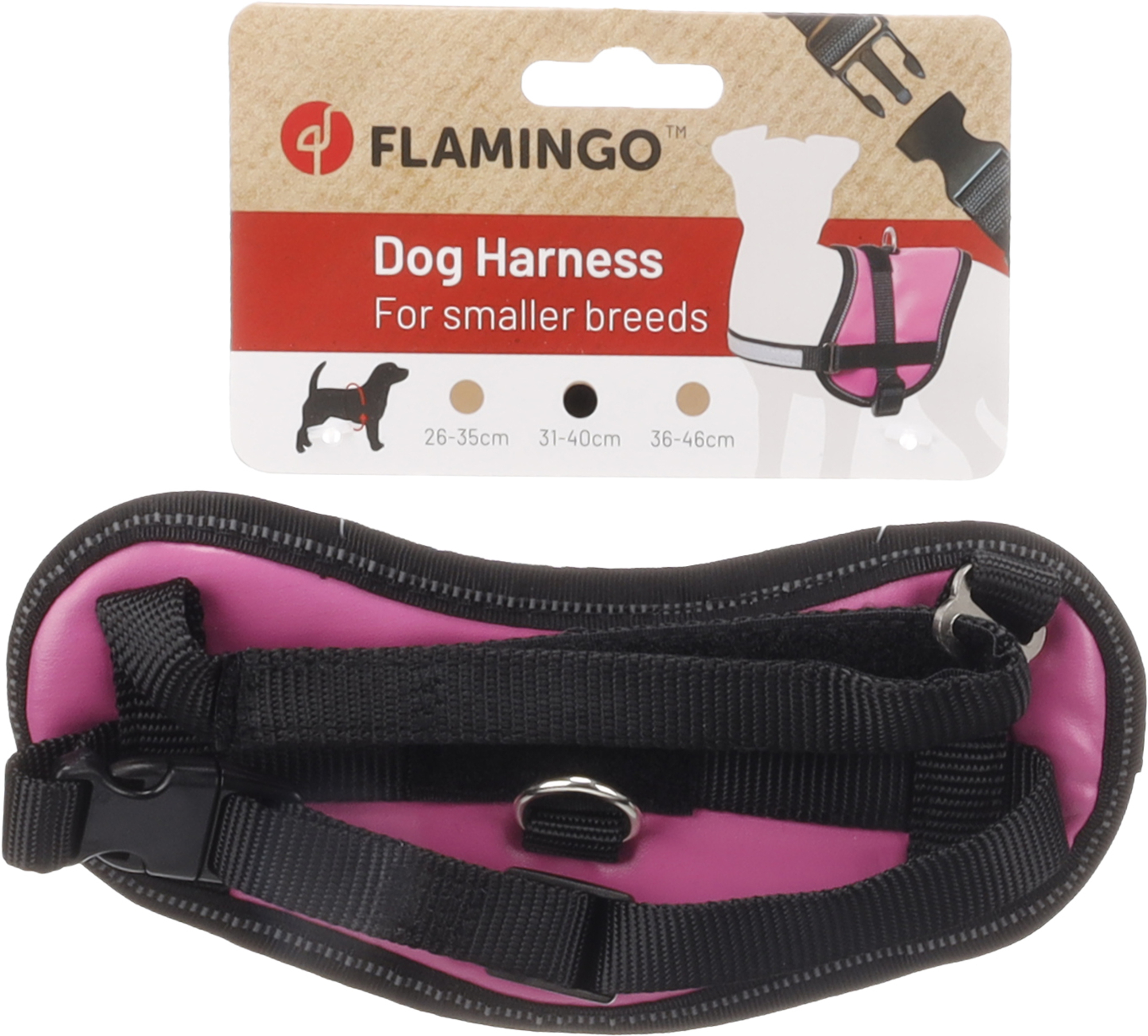 Flamingo Harness Eeny Meeny Pink