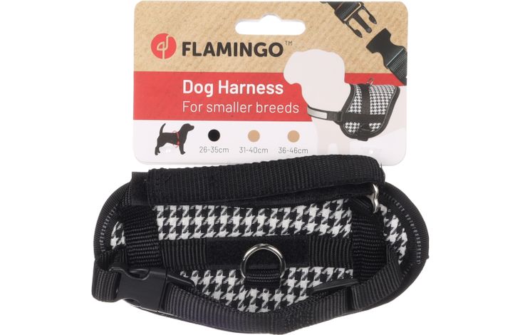 Flamingo Harness Eeny Meeny Black & White