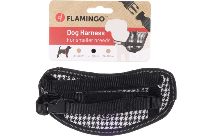 Flamingo Harness Eeny Meeny Black & White