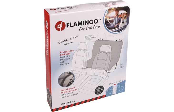 Flamingo Car seat cover Mac Back seat Grey