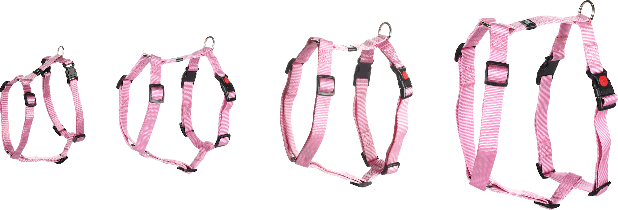 Flamingo Harness H-shape Ziggi Pink