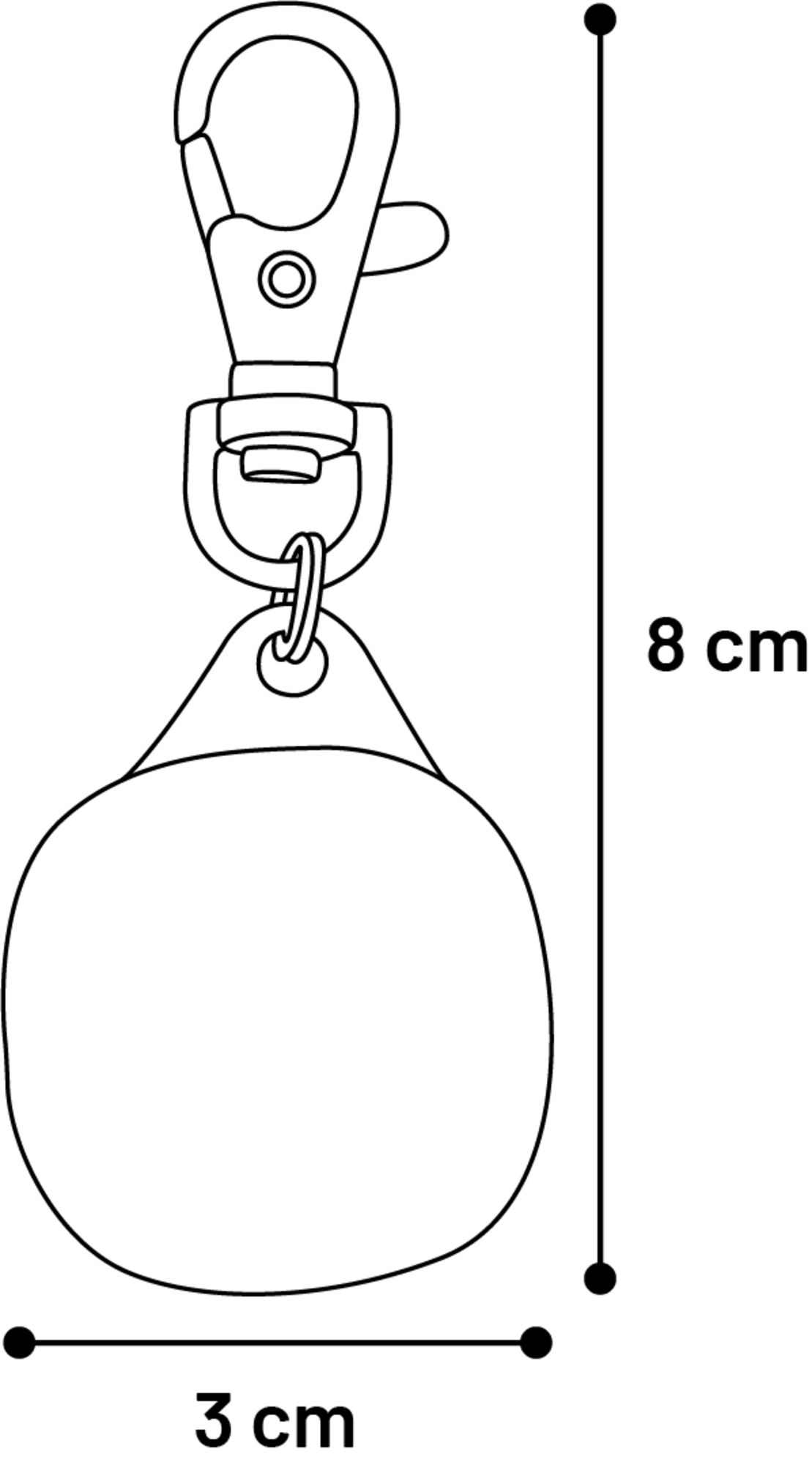 Flamingo Safety light Zayn White