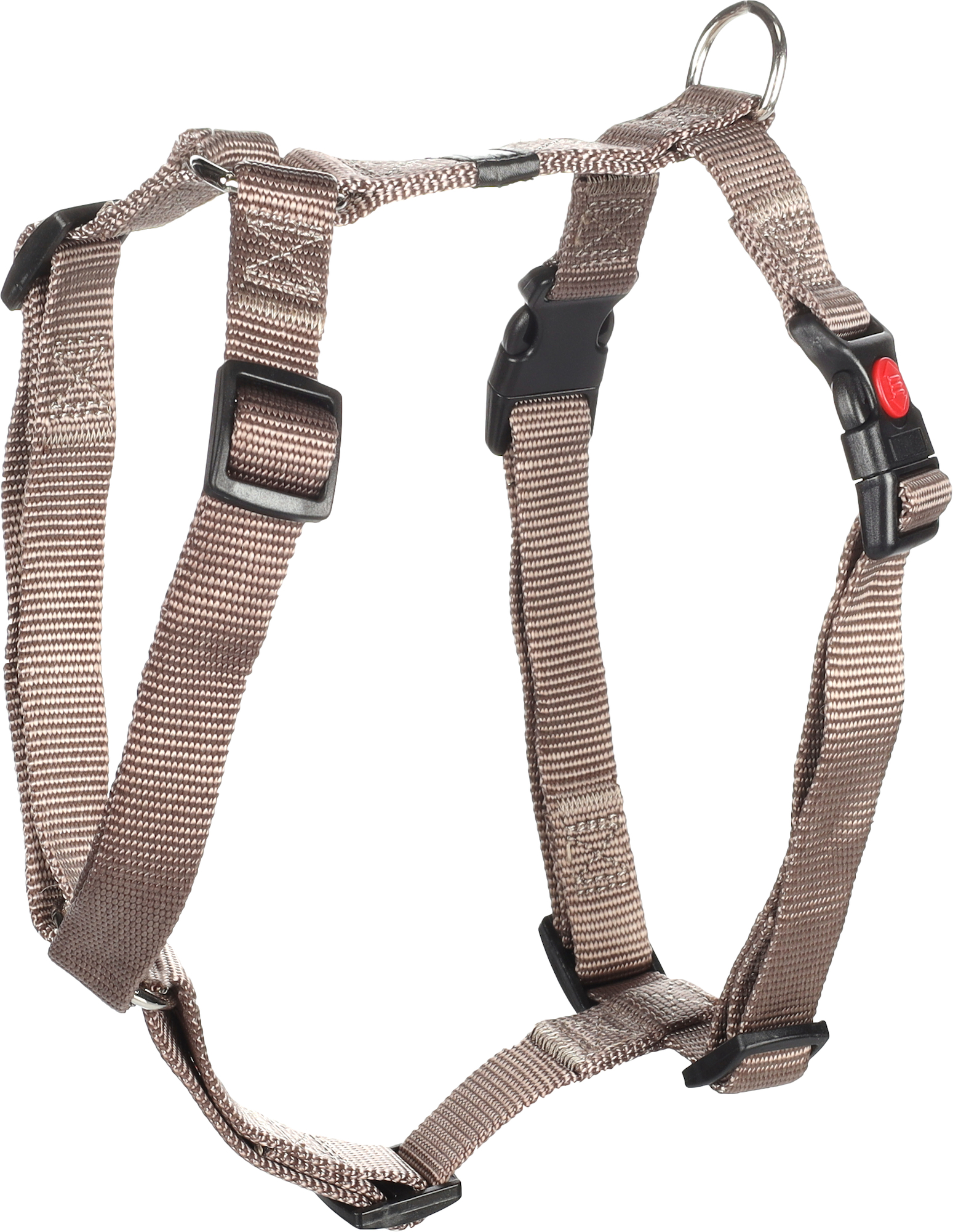 Flamingo Harness H-shape Ziggi Taupe