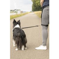 Flamingo Jogging leash Legleader Black