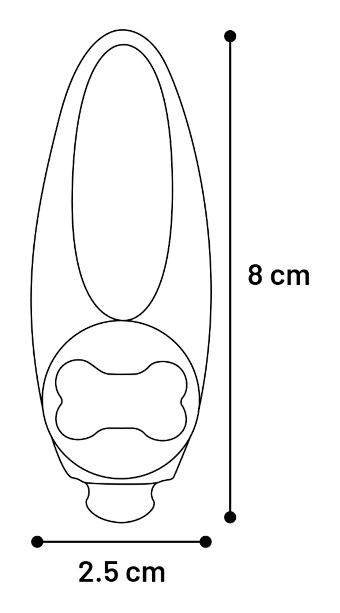Flamingo Safety light Jada Multiple colours