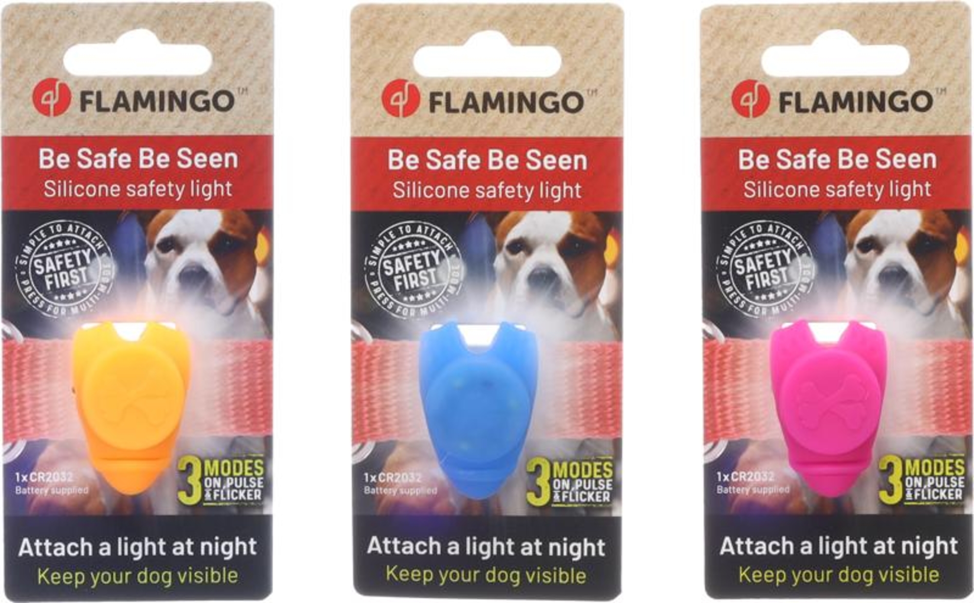 Flamingo Safety light Jada Multiple colours