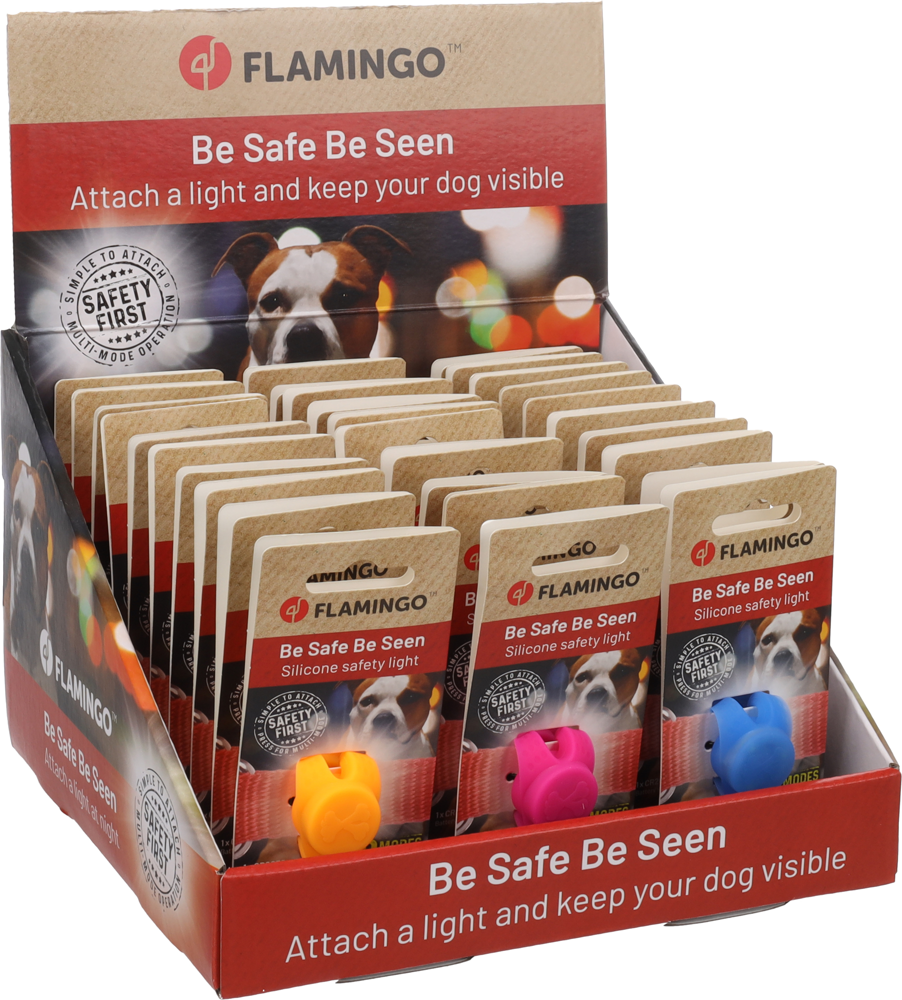 Flamingo Safety light Jada Multiple colours