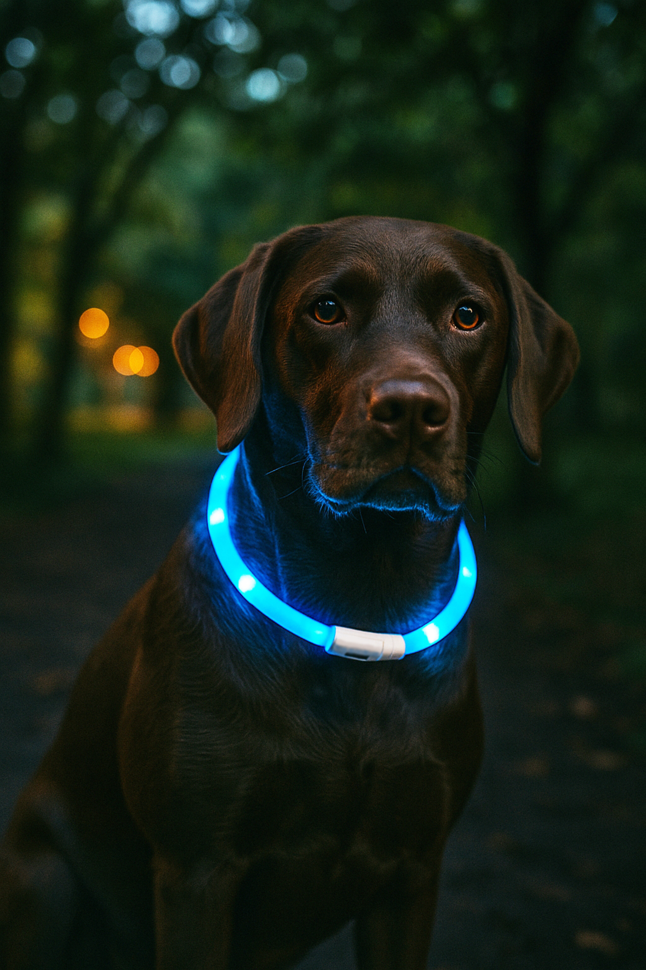 Flamingo Collar Nera Visio Azul