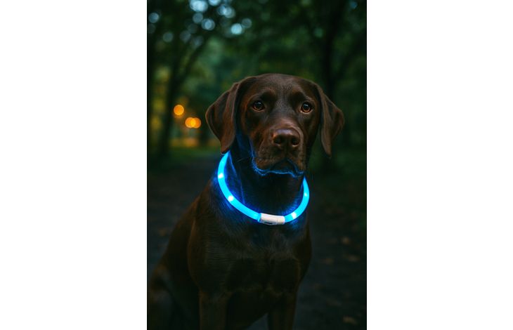 Flamingo Collar Nera Visio Blue