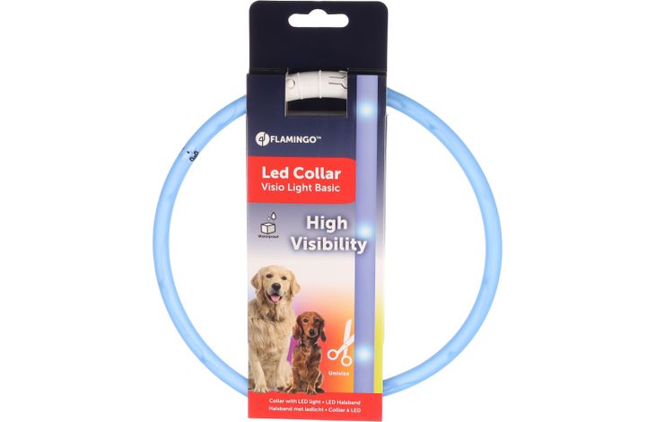 Flamingo Collar Nera Visio Blue