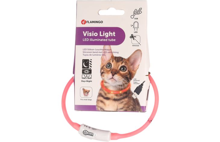 Flamingo Collar Nera Visio Pink