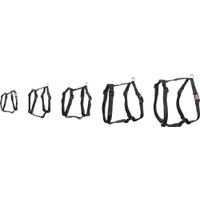 Flamingo Arnés Forma de H Ziggi Negro