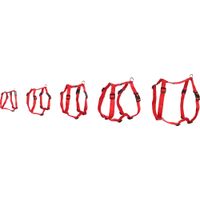 Flamingo Harness H-shape Ziggi Red
