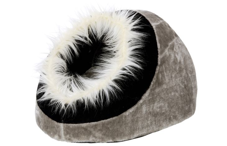 Flamingo Schlafplatz Schwarz & Grau & Creme