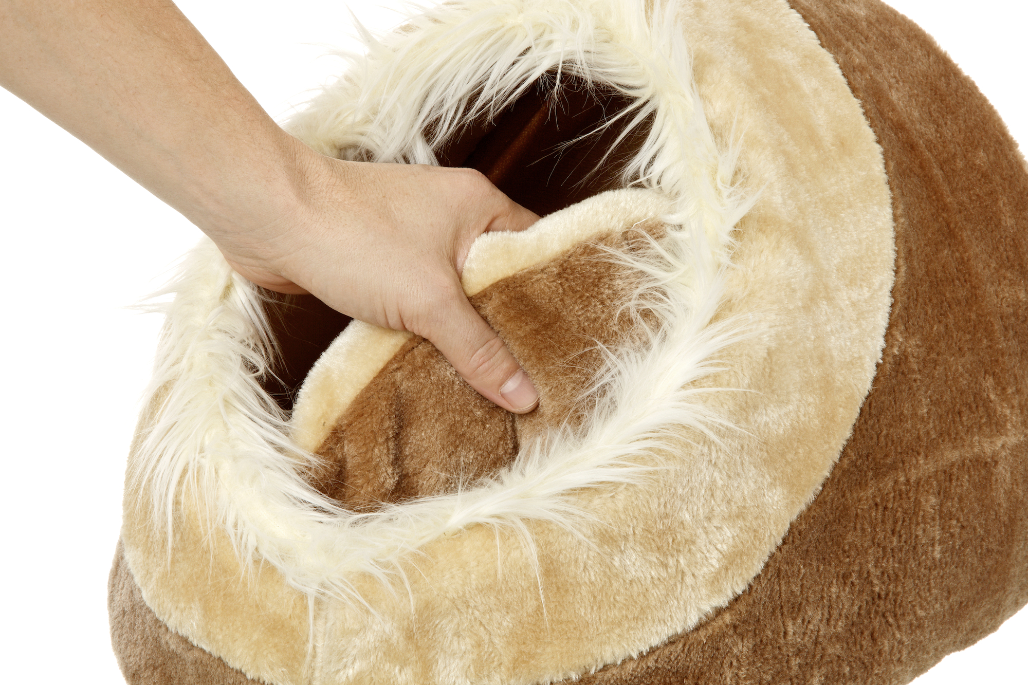 Flamingo Schlafplatz Braun & Beige & Creme