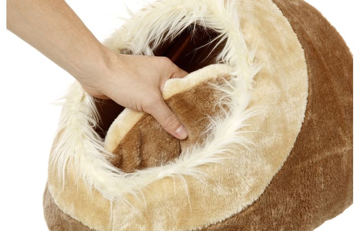 Flamingo Schlafplatz Braun & Beige & Creme