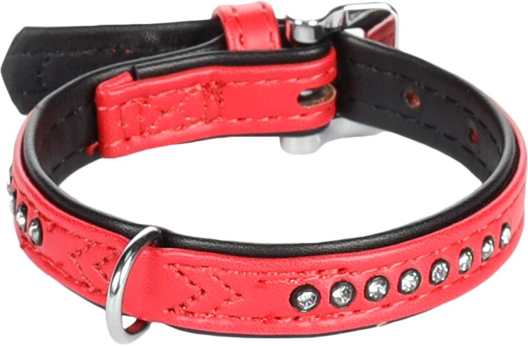 Flamingo Collier Rembourré Monte Carlo Rouge