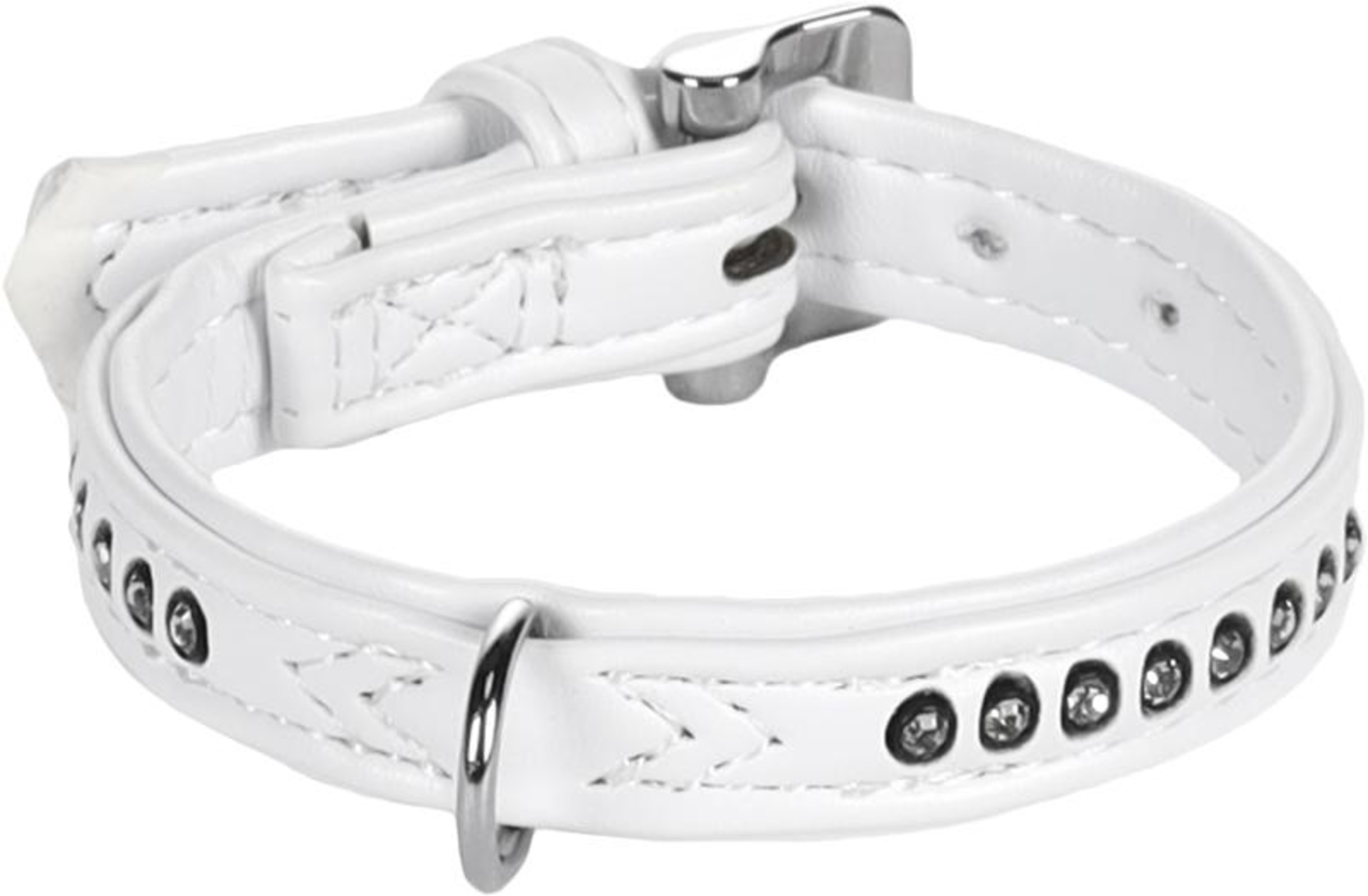 Flamingo Collier Rembourré Monte Carlo Blanc