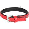 Halsband Gevoerd Monte Carlo Rood