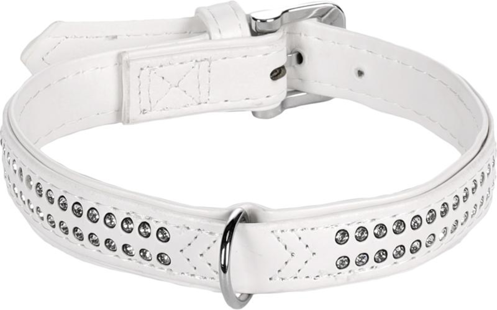 Flamingo Collier Rembourré Monte Carlo Blanc