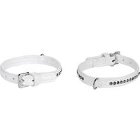 Flamingo Collier Rembourré Monte Carlo Blanc