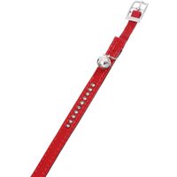 Flamingo Collar Acolchado Monte Carlo Rojo
