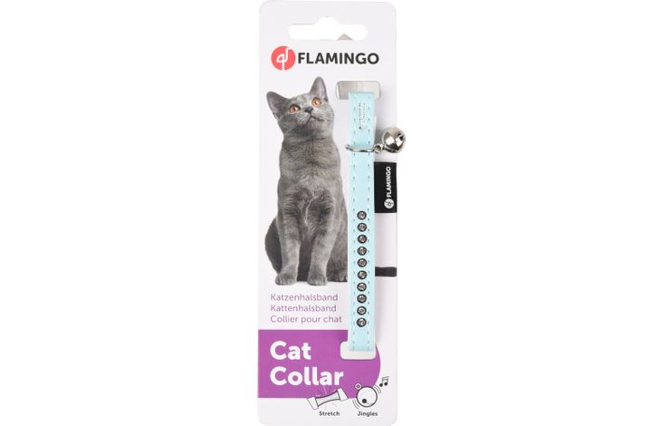 Flamingo Collar Padded Monte Carlo Light blue