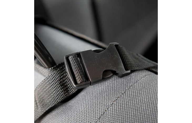 Flamingo Car seat cover Paco Back seat Black & Grey