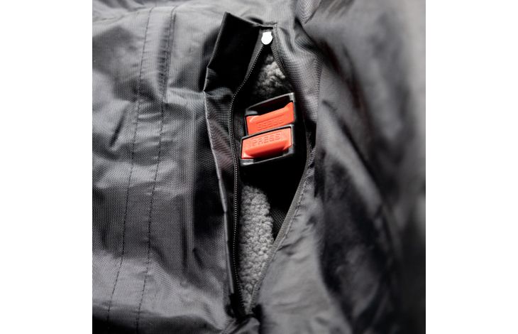 Flamingo Car seat cover Paco Back seat Black & Grey