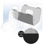 Car seat cover Paco Back seat (of the car) Black & Grey