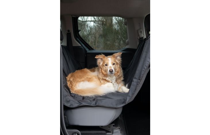 Flamingo Car seat cover Paco Back seat Black & Grey