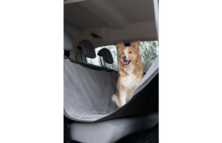 Flamingo Car seat cover Paco Back seat Black & Grey