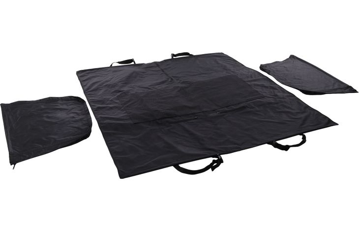 Flamingo Car seat cover Logi Back seat Black