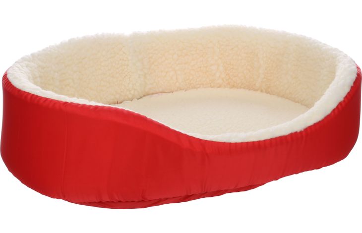 Flamingo Basket Oval Red