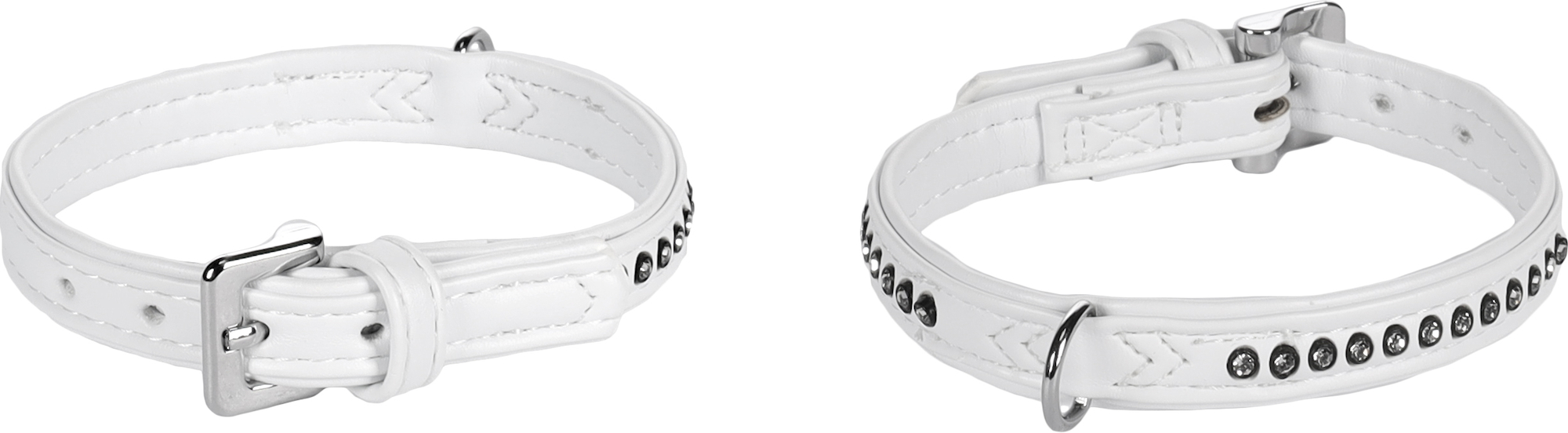 Flamingo Collier Rembourré Monte Carlo Blanc