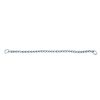  Zugg-Stopp-Halsband  Flo Silber
