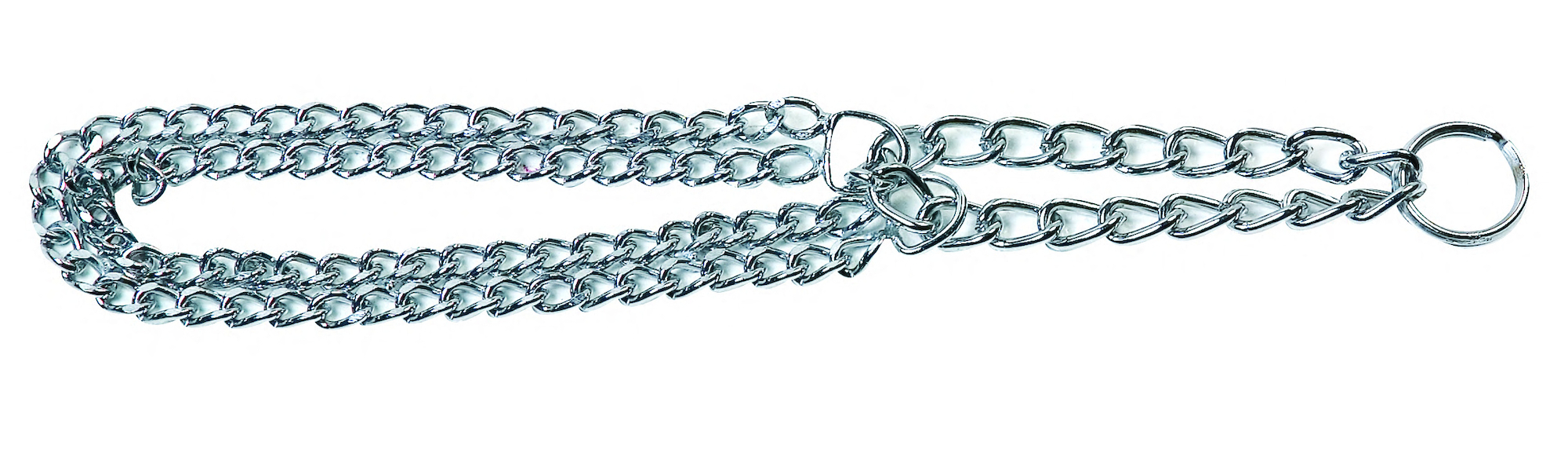 Flamingo Anti-pull collar Mio Silver