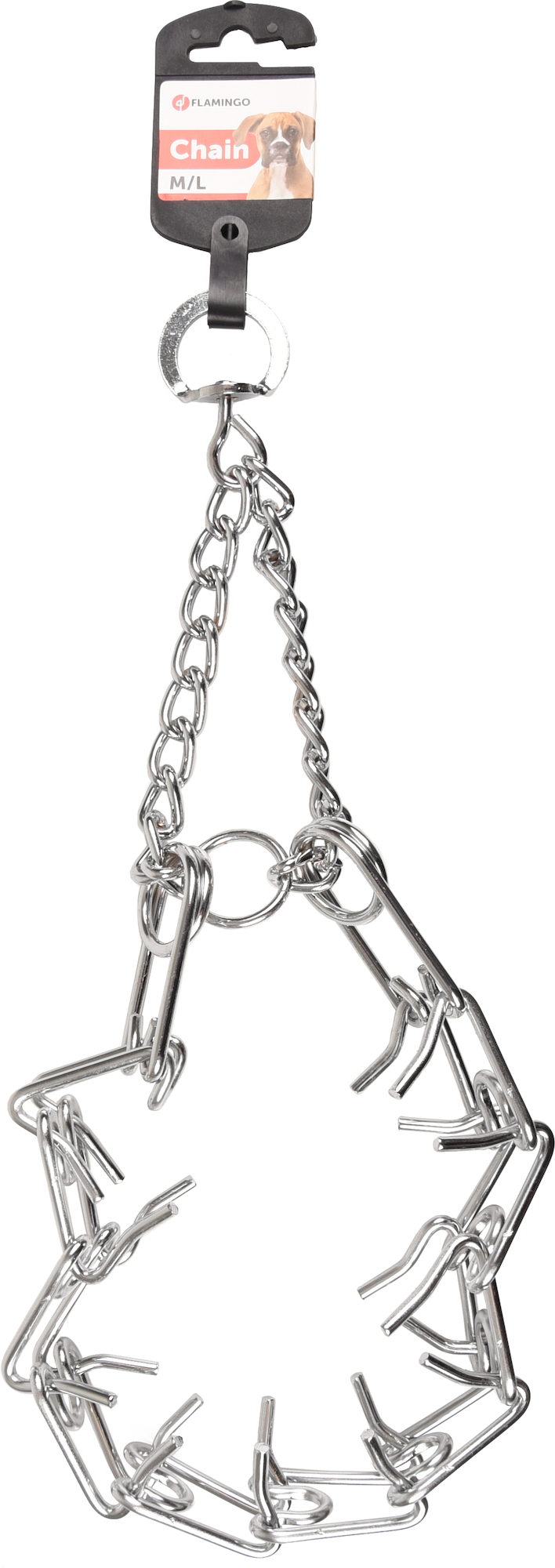 Flamingo Anti-pull collar Mondo Silver
