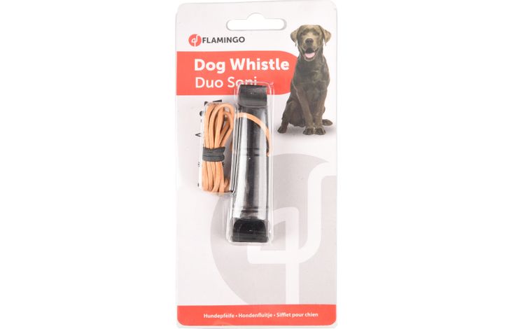Flamingo Dog whistle Soni Black