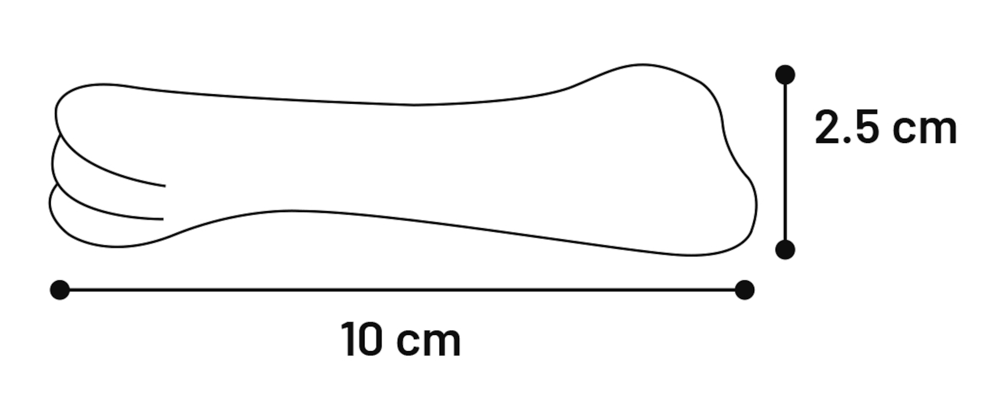 Flamingo Toy Rula Bone Multiple colours