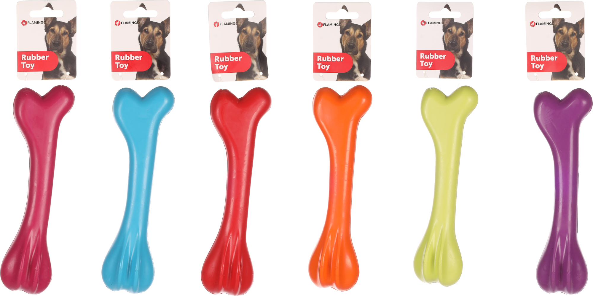 Flamingo Toy Rula Bone Multiple colours