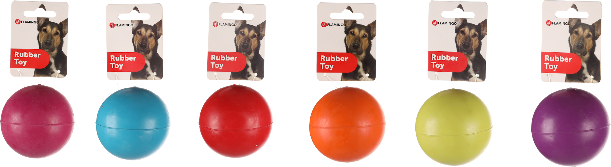 Flamingo Toy Rula Ball Multiple colours