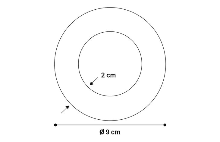 Flamingo Toy Rula Ring Multiple colours