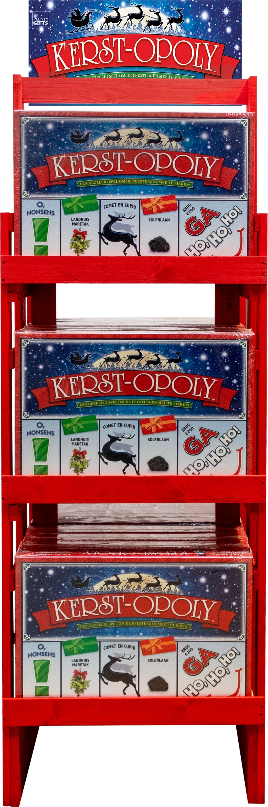 Plenty Gifts Display Kerst Opoly