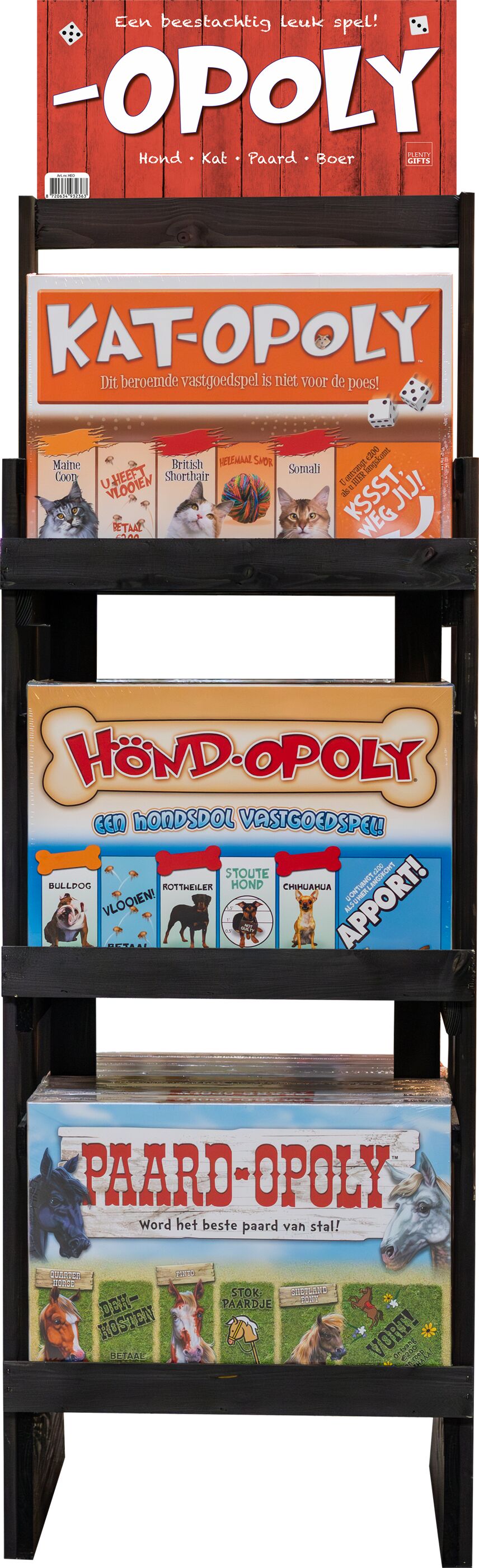 Plenty Gifts Display Opoly