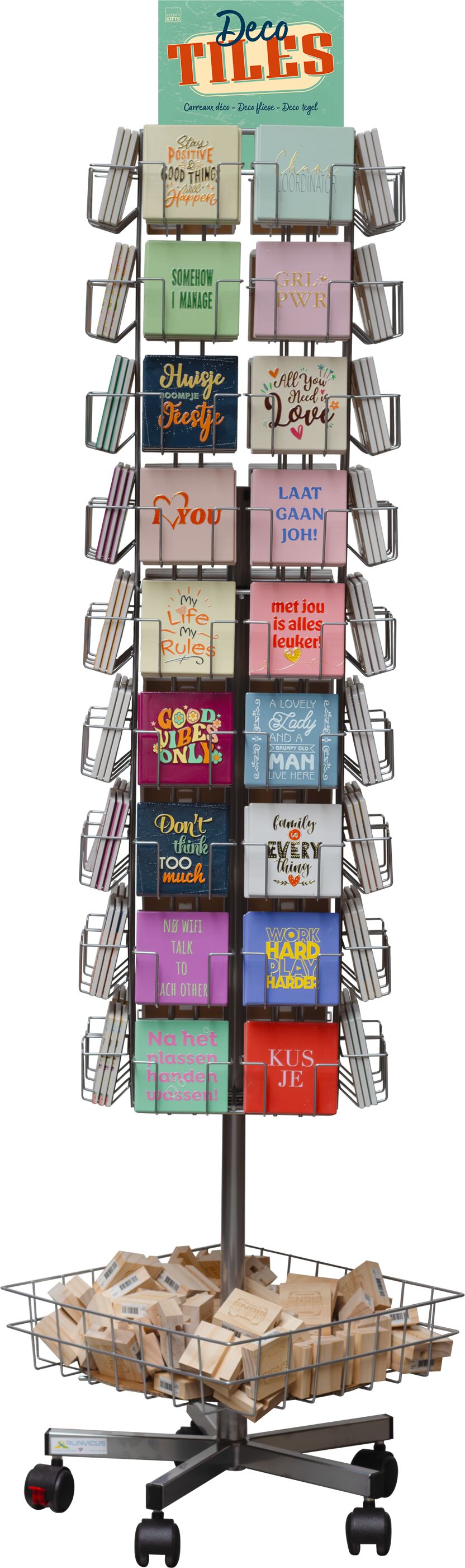 Plenty Gifts Display Deco Tiles