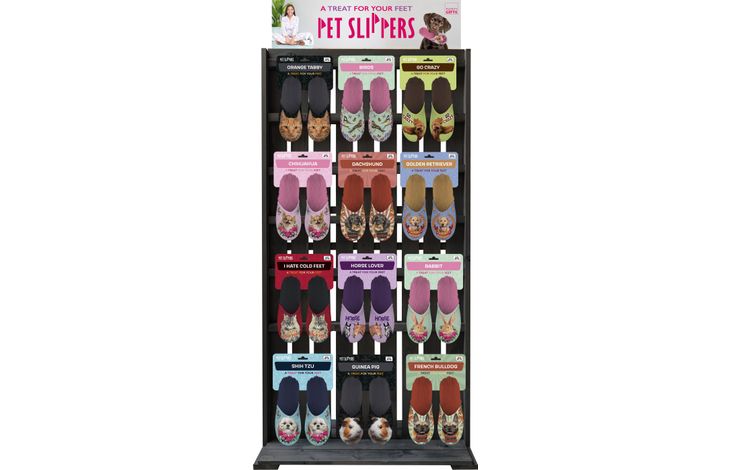 Plenty Gifts Display Slippers