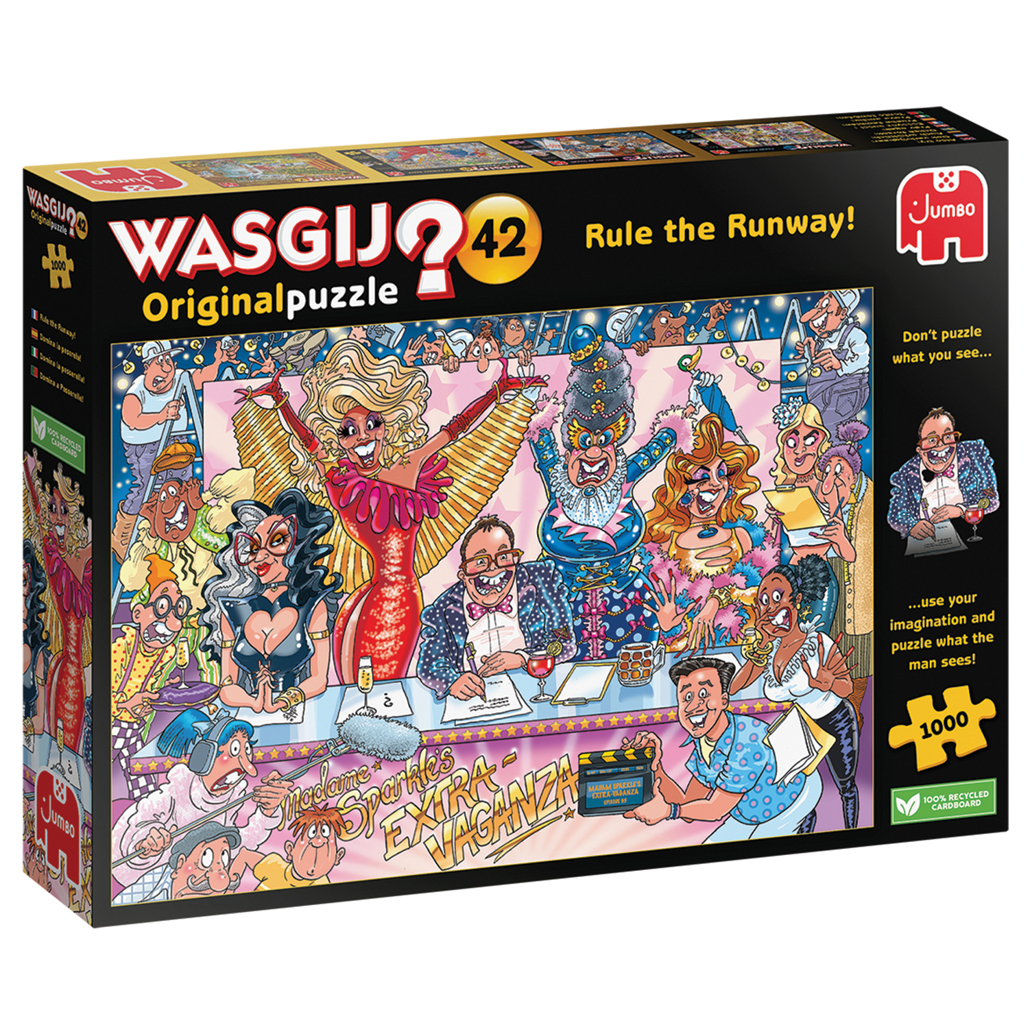 Jumbo Puzzel Wasgij 42 Glitter en Schitter 1000 01.23