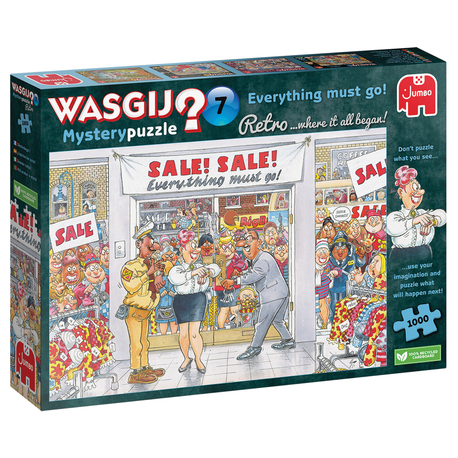 Jumbo Puzzel Wasgij 7 Uitverkoop! 1000 02.23